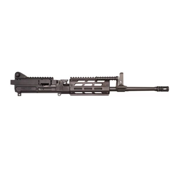 https3A2F2Fwww.2ndamendmentwholesale.com2Fmedia2Fcatalog2Fproduct2Ff2Fl2Ffl-mcr-060m_2.jpg FightLite MCR DUAL-FEED AR-15 Upper Assembly - Black | 5.56 NATO | 16.25” Quick-Change Barrel | Accepts AR-15 Magazines & M27 Linked Ammo | M-LOK Rail-Interface System