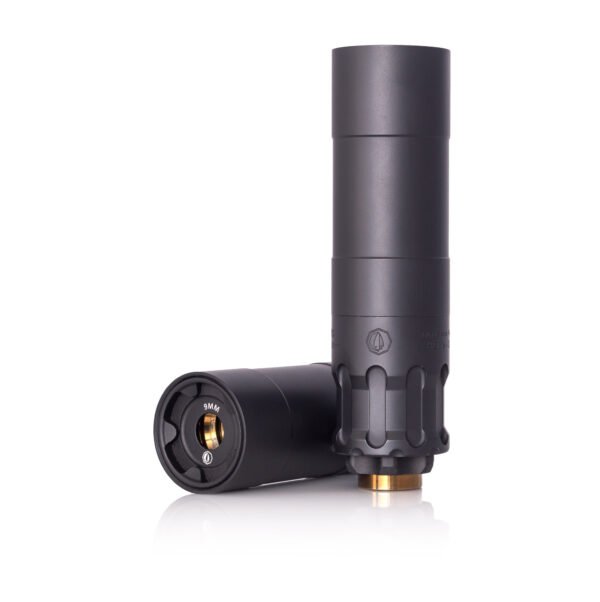 RUGGED SUPPRESSORS OBSIDIAN9 9MM SILENCER BLACK