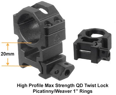 u6245aoiew_rings_1 UTG SCOPE 6-24X50 1" AO - 36 COLOR ILLUMINATED MIL-DOT