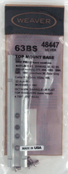 48447.gif WEAVER BASE TOP MOUNT #63BS - MARLIN 36/336MOSS 640 SILVER