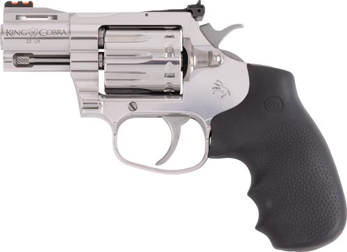 COLT KING COBRA 22LR 2" - S/S MATTE RUBBER BLACK
