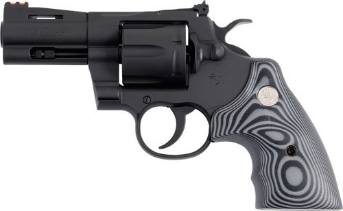 GPYTHONBM3FO_1.jpg COLT PYTHON 357MAG 3" 6RD - MATTE BLUED BLACK G10 GRIPS