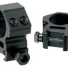 RGWM25M4 UTG RINGS 1" MEDIUM PROFILE - MATTE BLACK PICATINNY/WEAVER