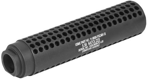 ZSOCOM GUNTEC AR15 FAKE SUPPRESSOR - SOCOM STYLE 1/2X28 TPI BLACK