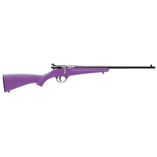 https3A2F2Fmedia.chattanoogashooting.com2Fimages2Fproduct2FBV137832FBV13783_1.jpg Savage Rascal Single Shot Rifle .22LR 1rd Capacity 16.125" Barrel Purple Stock
