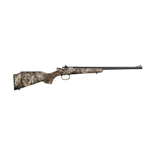 https3A2F2Fmedia.chattanoogashooting.com2Fimages2Fproduct2FKPKSA21632FKPKSA2163-1 Keystone Crickett Rifle .22 LR Single Shot 16.125" Blued Barrel Synthetic Stock Mossy Oak Break up