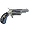 https3A2F2Fmedia.chattanoogashooting.com2Fimages2Fproduct2FNDNAA22M50B2FNDNAA22M50B1.jpg NAA 50th Anniversary Stainless Steel Handgun .22 WMR 5rd Capacity 1.625" Barrel Black Pearl Grip Limited Edition