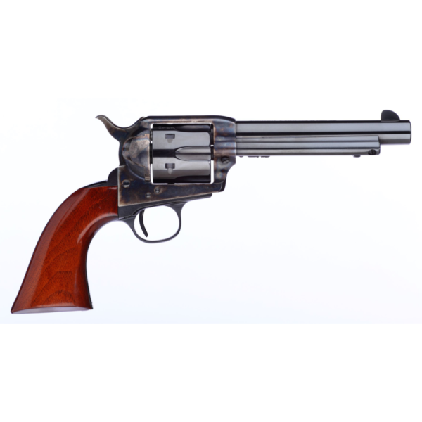 https3A2F2Fmedia.chattanoogashooting.com2Fimages2Fproduct2FTURC1550857DE2FTURC1550857DE-1 Taylor's Gunfighter Handgun .357 Mag 6rd Capacity 5.5" Barrel Black with Walnut Tuned