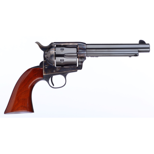 https3A2F2Fmedia.chattanoogashooting.com2Fimages2Fproduct2FTURC1550858DE2FTURC1550858DE-1 Taylor's Gunfighter Handgun .45 Colt 6rd Capacity 5.5" Barrel Black with Walnut Tuned
