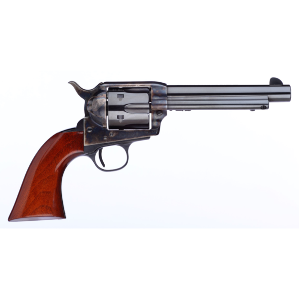 https3A2F2Fmedia.chattanoogashooting.com2Fimages2Fproduct2FTURC1550858DE2FTURC1550858DE-1 Taylor's Gunfighter Handgun .45 Colt 6rd Capacity 5.5" Barrel Black with Walnut Tuned