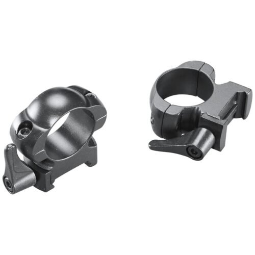 Weaver Grand Slam Leaver-Lok Top Mount Steel Scope Rings 1" X- High Matte