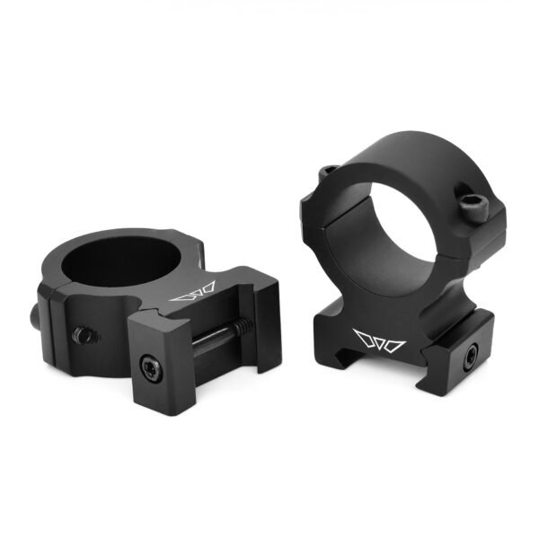 https3A2F2Fmedia.chattanoogashooting.com2Fimages2Fproduct2FWJV602M2FWJV602M-2.jpg Warne Vapor 2-Piece Horizontal Scope Rings 1" High Matte