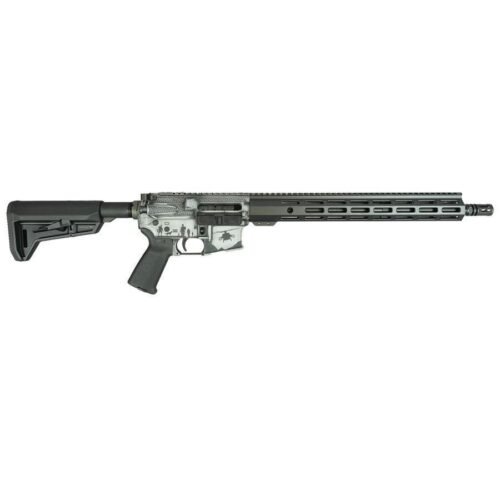 https3A2F2Fmedia.chattanoogashooting.com2Fimages2Fproduct2FZC3001111000152Fshark_coast_sct_15_rifle_5_56x45mm_nato_30rd_magazine_16_barrel_grey_2_tone_zc300111100015_right.jpg Shark Coast Tactical "Armed Forces Grey" Rifle 5.56mm 30rd Magazine 16" Barrel 15" MLOK Handguard