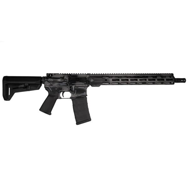 https3A2F2Fmedia.chattanoogashooting.com2Fimages2Fproduct2FZCSCC01877ABLKCC2FZCSCC01877ABLKCC2.jpg Shark Coast Tactical "Anime-Black" Rifle 5.56mm 10rd Magazine 16" Barrel 15" MLOK Handguard California Compliant