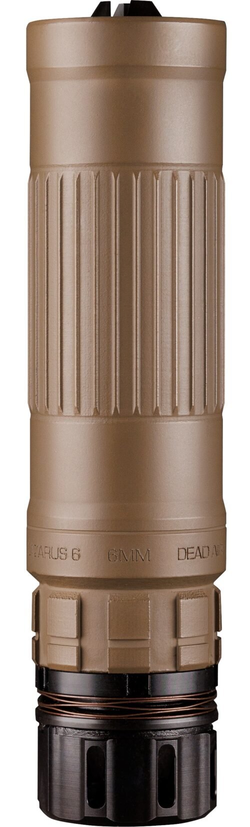 l6kf074f DEAD AIR ARMAMENT LAZARUS6 KM 5.56/6MM SLNCR FDE