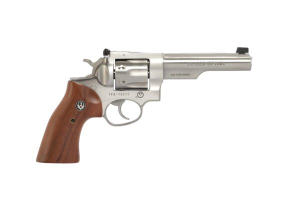 ruger01792357mag76fa.jpg RUGER GP100 357MAG SS 5" HALF LUG