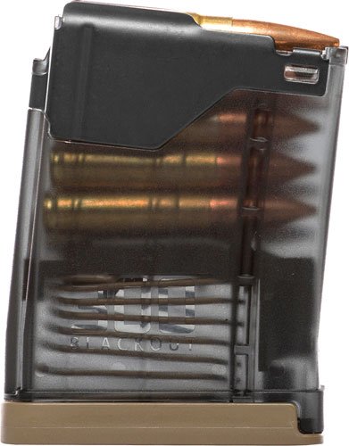 428003 LANCER MAGAZINE L5AWM AR-15 - 300BLK 10RD TRANSLUCENT SMOKE