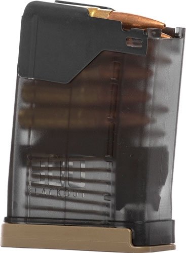 LANCER MAGAZINE L5AWM AR-15 - 300BLK 10RD TRANSLUCENT SMOKE