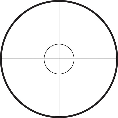 A1143_RETICLE TRADITIONS SCOPE 3-9X40MM - CIRCLE RETICLE BLACK MATTE