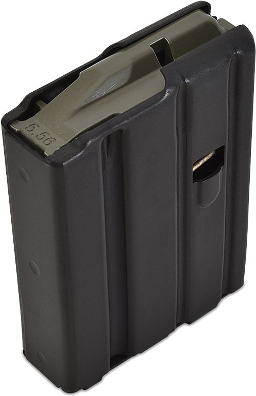 DHT022 D&H TACTICAL MAGAZINE 5.56X45 - 10RD ALUMINUM BLACK AR15