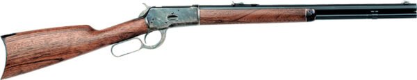 GAS611 CIMARRON 1892 45LC 20" OCT. - CASE COLORED/BLUED WALNUT