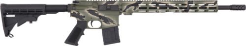 GL15450PGRN_1 GLFA AR15 450 BUSHMASTER - 18" NIT BBL PURSUIT GREEN CAMO
