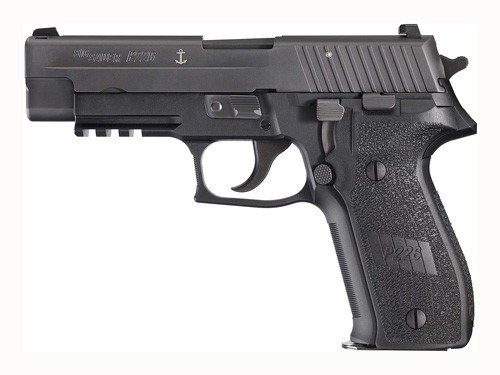 GMK25 SIG P226 MK25 9MM 4.4" SIGLITE - (3)15RD US NAVY ANCHOR BLACK