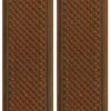 MIG10SGRB MI LEVER ACTION G10 STRAIGHT - GRIP PANEL RED / BLACK