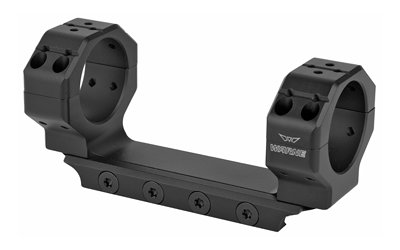 WARNE SL 1PC PREC MNT 34MM MSR BLK
