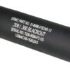 Z1326308 GUNTEC AR10 SLIP OVER FAKE - SUPPRESSOR BLACK