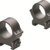 https3A2F2Fmedia.chattanoogashooting.com2Fimages2Fproduct2FLU1740792FLU174079 Leupold 2-Piece Precision-Fit PRW2 Weaver-Style Permanent Rings 1" Low - Matte Black