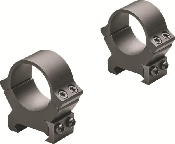 https3A2F2Fmedia.chattanoogashooting.com2Fimages2Fproduct2FLU1740792FLU174079 Leupold 2-Piece Precision-Fit PRW2 Weaver-Style Permanent Rings 1" Low - Matte Black