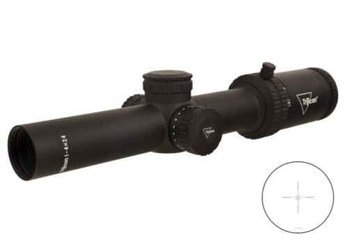 trcr424c290001442be-1 TRIJICON CREDO 1-4X24 BLK 30MM BDC GRN