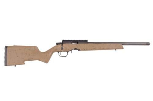 80112001005fc6 CHRISTENSEN ARMS RANGER 17HMR TAN/BLK 18"
