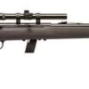 SAVAGE 64FXP 22LR 21" BBL - BLUED/BLACK SYN W/4X15 SCOPE