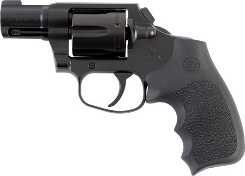 COLT NIGHT COBRA 38SPL+P 2.1" - 6RD BLACK MATTE HOGUE GRIPS