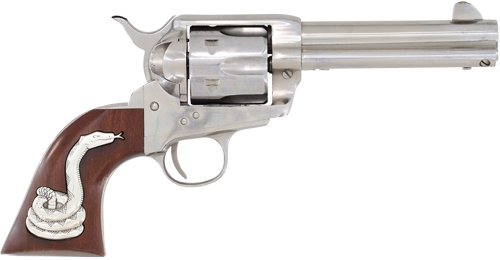 CIMARRON MAN W/NO NAME 45LC - FRONTIER 4.75" SILVER SNAKE