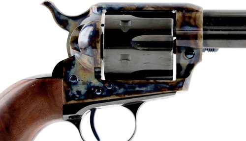 GSAR7CC1_CASE-HARDENED STAND MFG SAA 45 LC 7.5" BBL - CASE COLORED FRAME 1 PCE GRIP