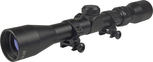 TG85393XB_1_1 TRUGLO SCOPE BUCKLINE 3-9X32MM - BDC BLACK W/WEAVER RINGS