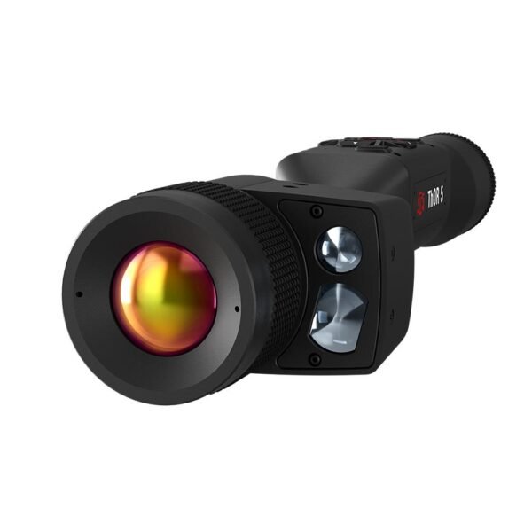 https3A2F2Fmedia.chattanoogashooting.com2Fimages2Fproduct2FASTIWST5335LRF2FASTIWST5335LRF-1 ATN Thor 5 LRF Thermal Rifle Scope 5-20x 320x240 12 Micron Black
