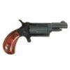 https3A2F2Fmedia.chattanoogashooting.com2Fimages2Fproduct2FNDNAA22MSGRW2F22_mag_stealth_grey_cerakote_checkered_rose_grips_ndnaa22msgrw_0003_Right NAA 22M Mini Revolver Handgun .22 Magnum 5rd Capacity 1.625" Barrel Stealth Grey with Rose Grip