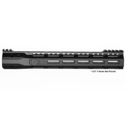 https3A2F2Fmedia.chattanoogashooting.com2Fimages2Fproduct2FOVSRAISR115BTX22FOVSRAISR115BTX2-1.jpg Troy Battlerail X-Series Low Profile Ultra-Light M-LOK BattleRail Handguard 15.125" Black