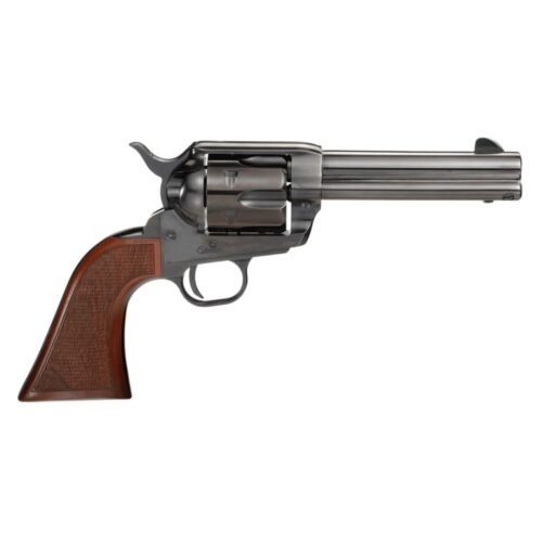 https3A2F2Fmedia.chattanoogashooting.com2Fimages2Fproduct2FTU2001072FTU2001071 Taylor & Company TC9 1873 SA Blued Army Handgun 9mm Luger 6rd Capacity 4.75" Barrel Checkered Grip