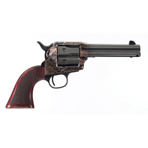 https3A2F2Fmedia.chattanoogashooting.com2Fimages2Fproduct2FTU5508122FTU5508101 Taylor & Company Smoke Wagon Handgun .45 Colt 6rd Capacity 4.75" Barrel Case Hardened Steel Frame