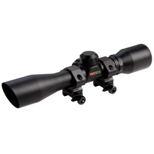 https3A2F2Fmedia.chattanoogashooting.com2Fimages2Fproduct2FXRTG8504BD2FXRTG8504BD_1 Truglo Compact Rimfire & Shotgun Rifle Scope - 4x32mm Diamond Ballistic 22.5' 5" Black