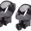 BU420072_1 BURRIS MED 1" .22 RINGS DLX STEEL BK