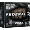 FEPD9P1_1 FED PUNCH 9MM 124GR PUNCH JHP 20/200