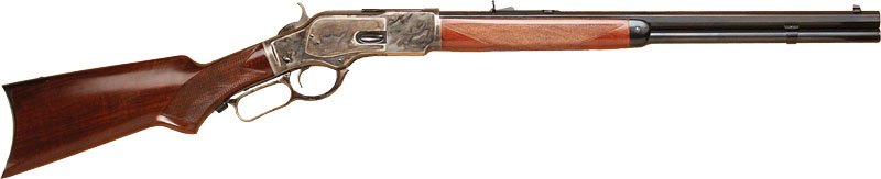 CIMARRON 1873 SHORT RIFLE - 357MAG 20" OCT CC/BLUED PG WAL