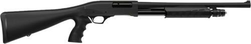 GGPSTACPG18_1 RETAY USA GPS TACTICAL PUMP - 12GA 18" PISTOL GRIP BLACK SYN