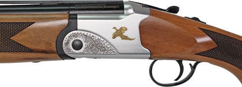GIJ60012BLONDE_RECEIVER.jpg IVER JOHNSON 600 O/U 12GA 3" - 28"VR MATTE BLONDE WOOD